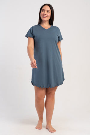 KADIN XXL BIBILALI TUNIK SUPREM 512001 - Vienetta1.GrupMAVI