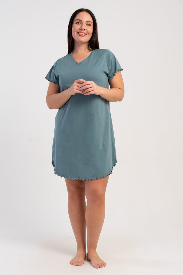 KADIN XXL BIBILALI TUNIK SUPREM 512001 - Vienetta1.GrupMAVI