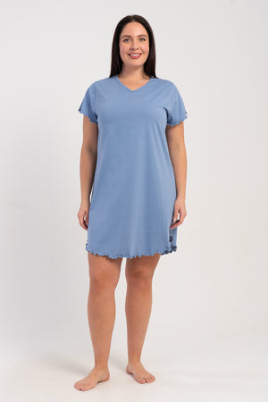 KADIN XXL BIBILALI TUNIK SUPREM 512001 - Vienetta1.GrupMAVI