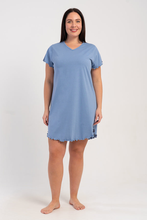 KADIN XXL BIBILALI TUNIK SUPREM 512001 - Vienetta1.GrupMAVI