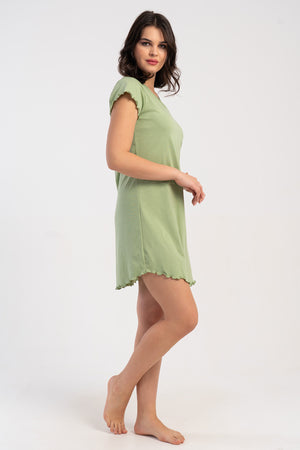 KADIN BIBILALI TUNIK SUPREM 512006 - Vienetta1.GrupK.YESIL