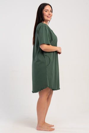 KADIN XXL BIBILALI TUNIK SUPREM 512023 - Vienetta1.GrupMIX:HAKI