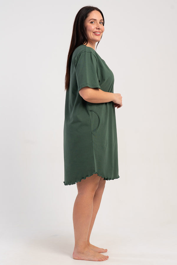 KADIN XXL BIBILALI TUNIK SUPREM 512023 - Vienetta1.GrupMIX:HAKI