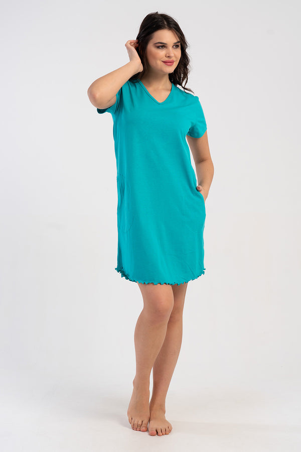 KADIN BIBILALI TUNIK SUPREM 512026 - Vienetta1.GrupMIX:MINT