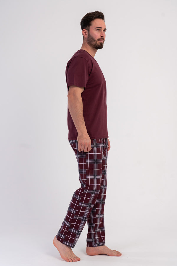 CEPLI ERKEK P.SUPREM XXL V YAKA KISA KOL PIJAMA TAKIM