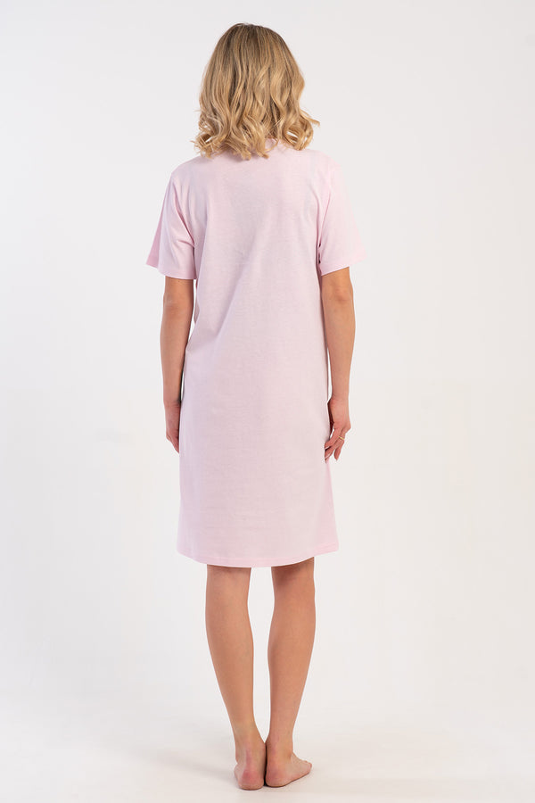 HAMILE TUNIK SUPREM 512045 - Vienetta1.GrupMIX:SOFT PINK