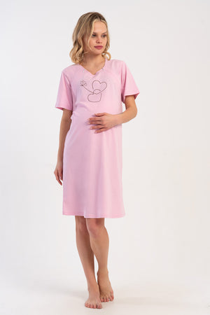 HAMILE TUNIK SUPREM 512060 - Vienetta1.GrupA.PEMBE