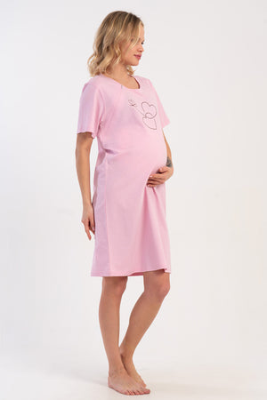 HAMILE TUNIK SUPREM 512060 - Vienetta1.GrupA.PEMBE