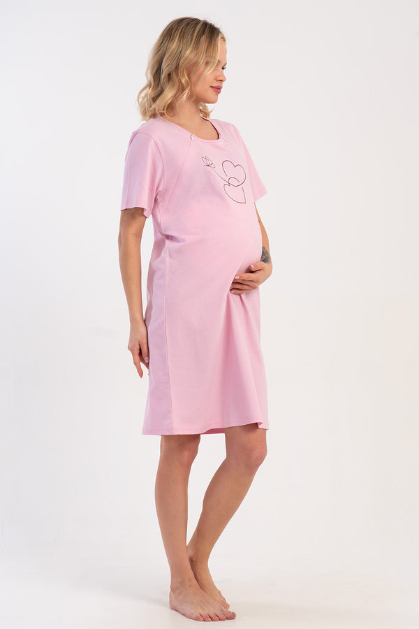 HAMILE TUNIK SUPREM 512060 - Vienetta1.GrupA.PEMBE