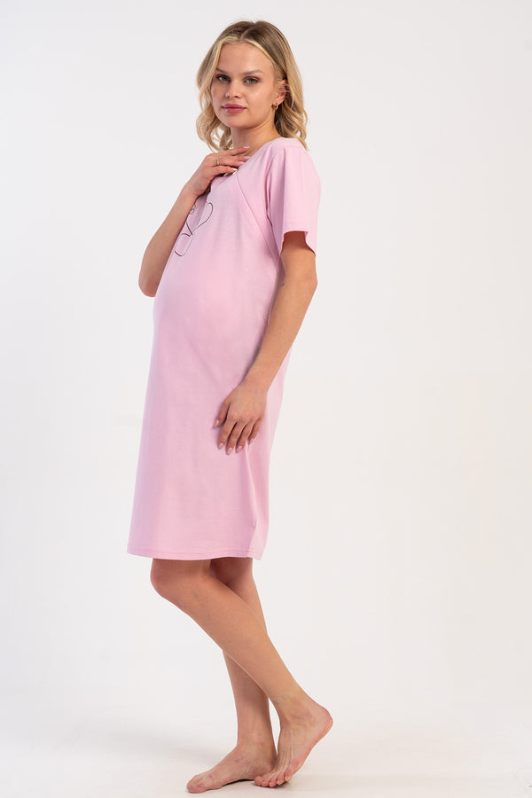 HAMILE TUNIK SUPREM 512060 - Vienetta1.GrupA.PEMBE