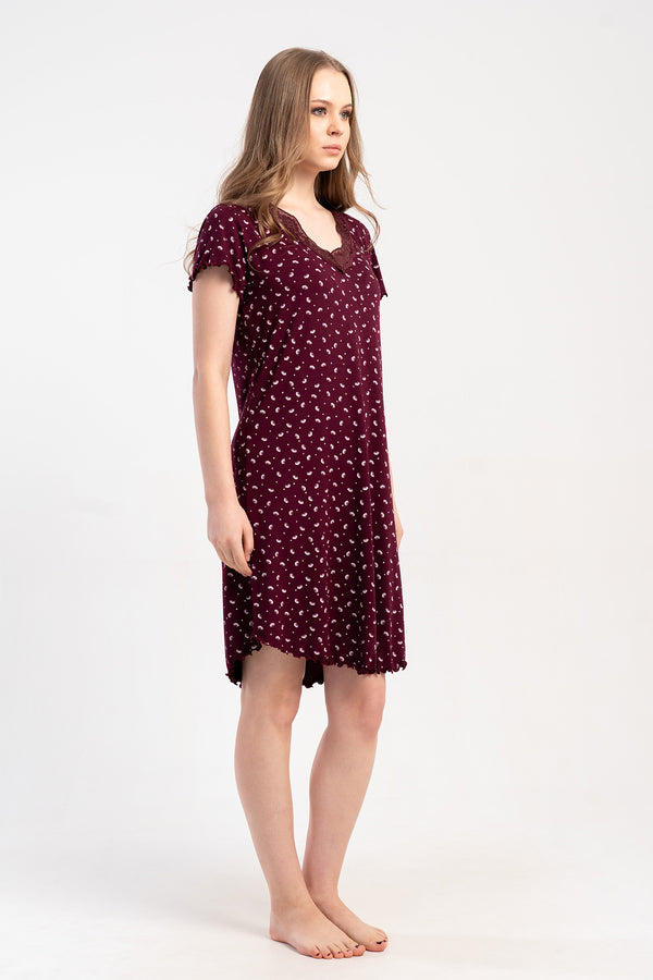 KADIN BIBILALI TUNIK LYC VISKON 512062 - Vienetta1.GrupBORDO