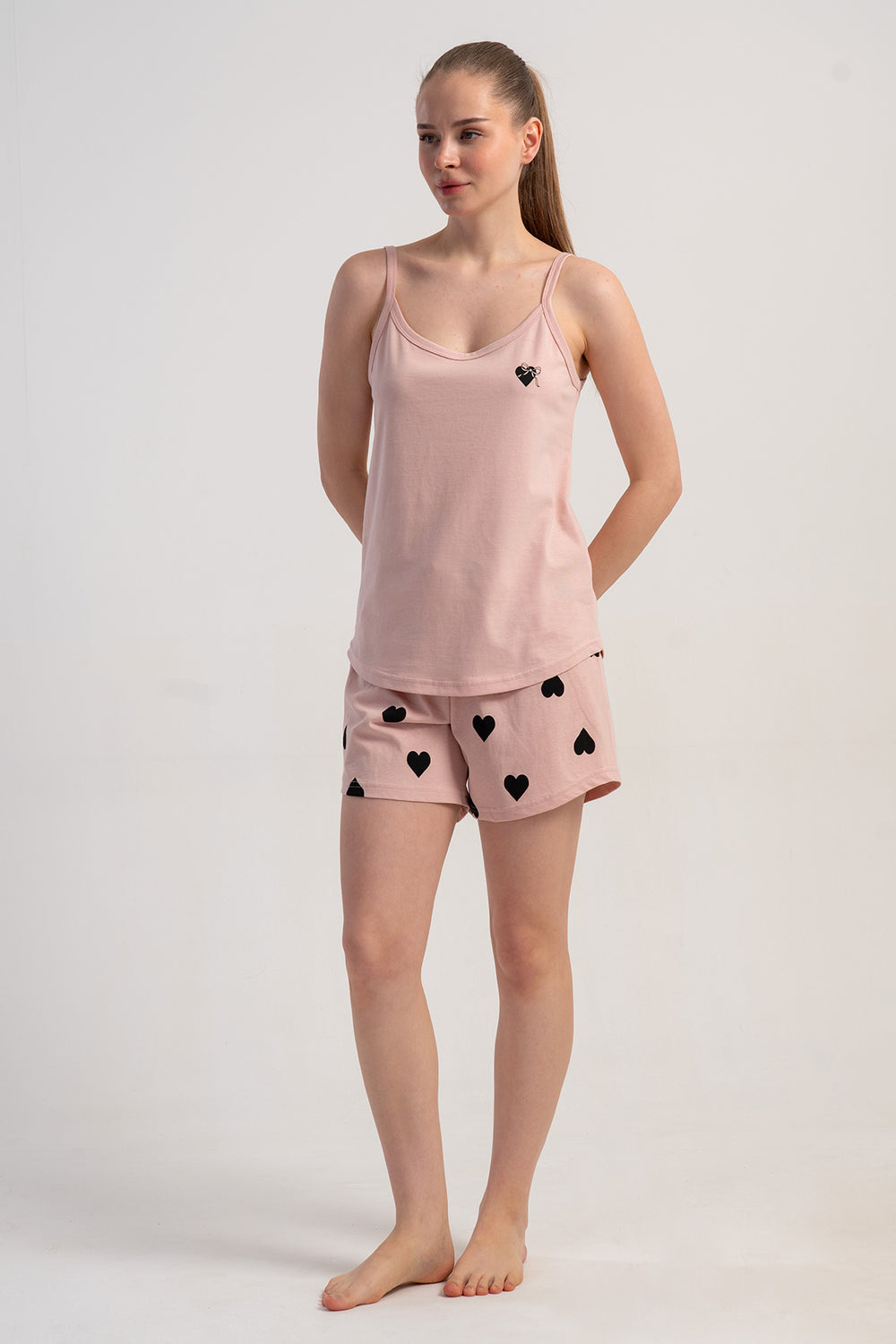 KADIN SORT TAKIM SUPREM 512095 - VienettaSOFT PINKL