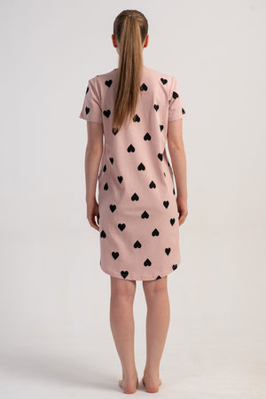 KADIN TUNIK SUPREM 512098 - Vienetta1.GrupSOFT PINK