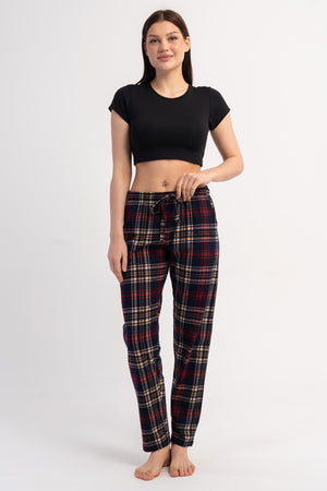 KADIN P.SUPREM CEPLI TEK ALT PIJAMA