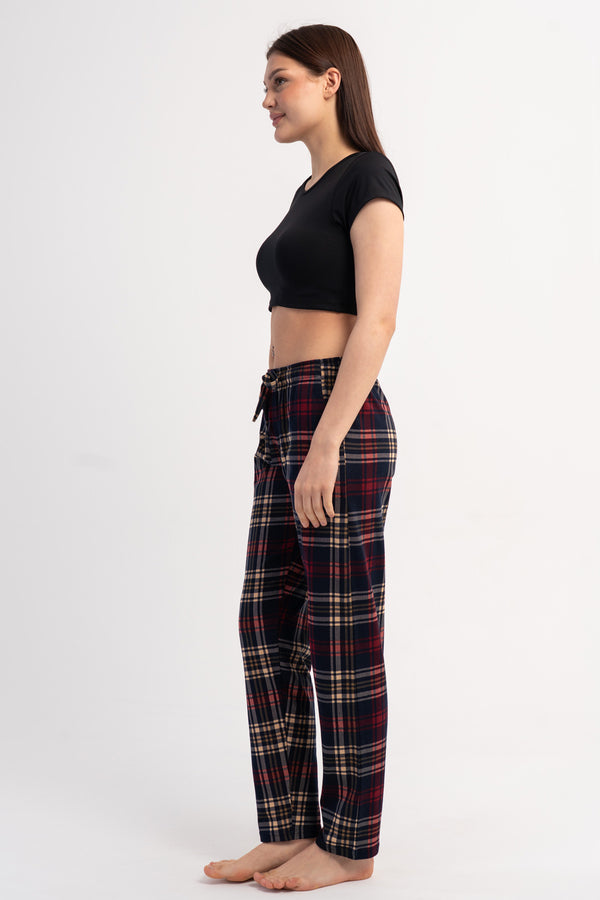 KADIN P.SUPREM CEPLI TEK ALT PIJAMA