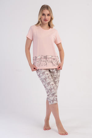 KADIN P.SUPREM O YAKA KISA KOL ETEGI OVAL KAPRI TAKIM