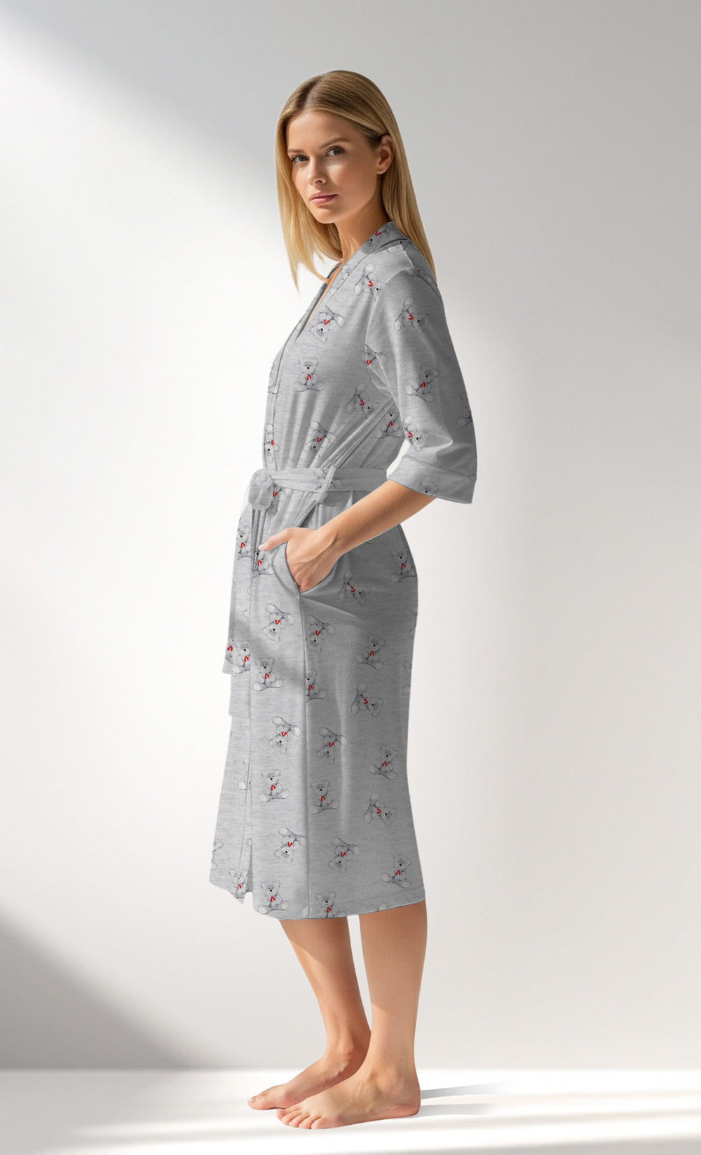 Woman Supreme Coolbear Dressing Gown - ROTASYON - Image 1