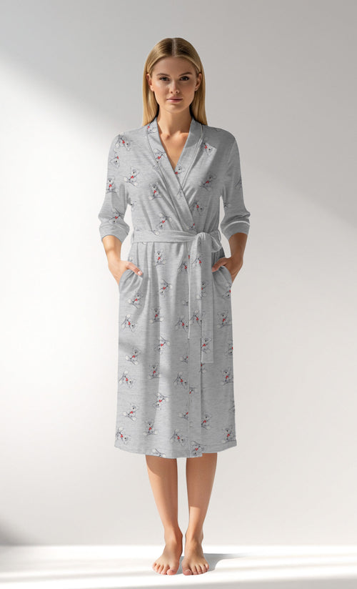 Woman Supreme Coolbear Dressing Gown - ROTASYON - Image 1