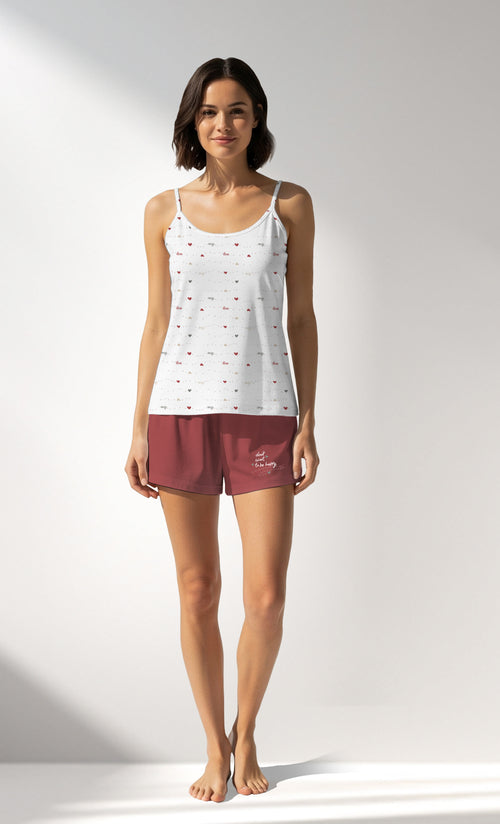 Woman Supreme Lovely Thin Strap Short Set - A-ROTASYON - Image 1