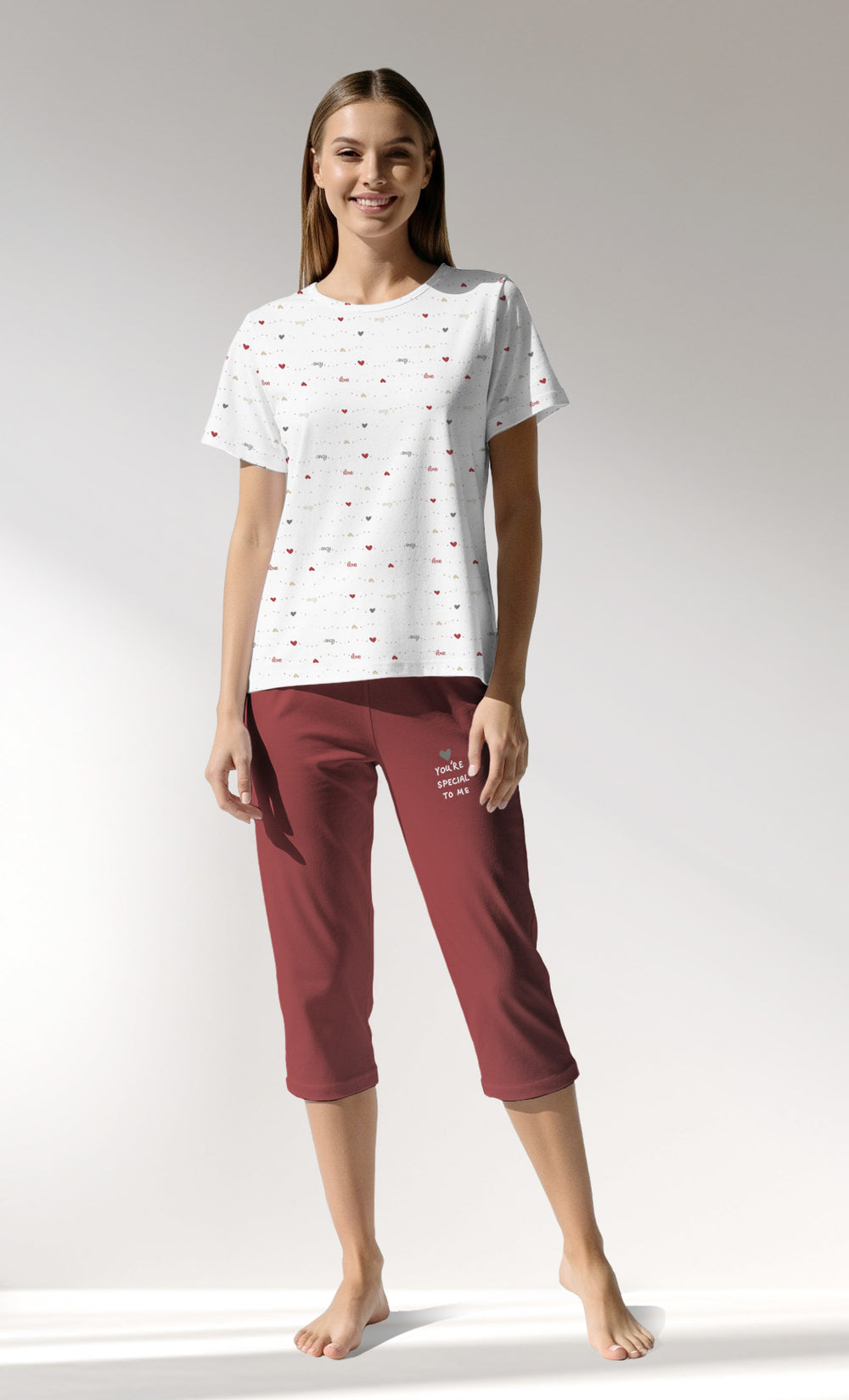 Woman Supreme Lovely Capri Set - A-ROTASYON - Image 1