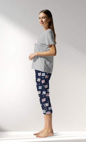 Woman Supreme MidnightBear Capri Set - B-EG-0 - Image 2