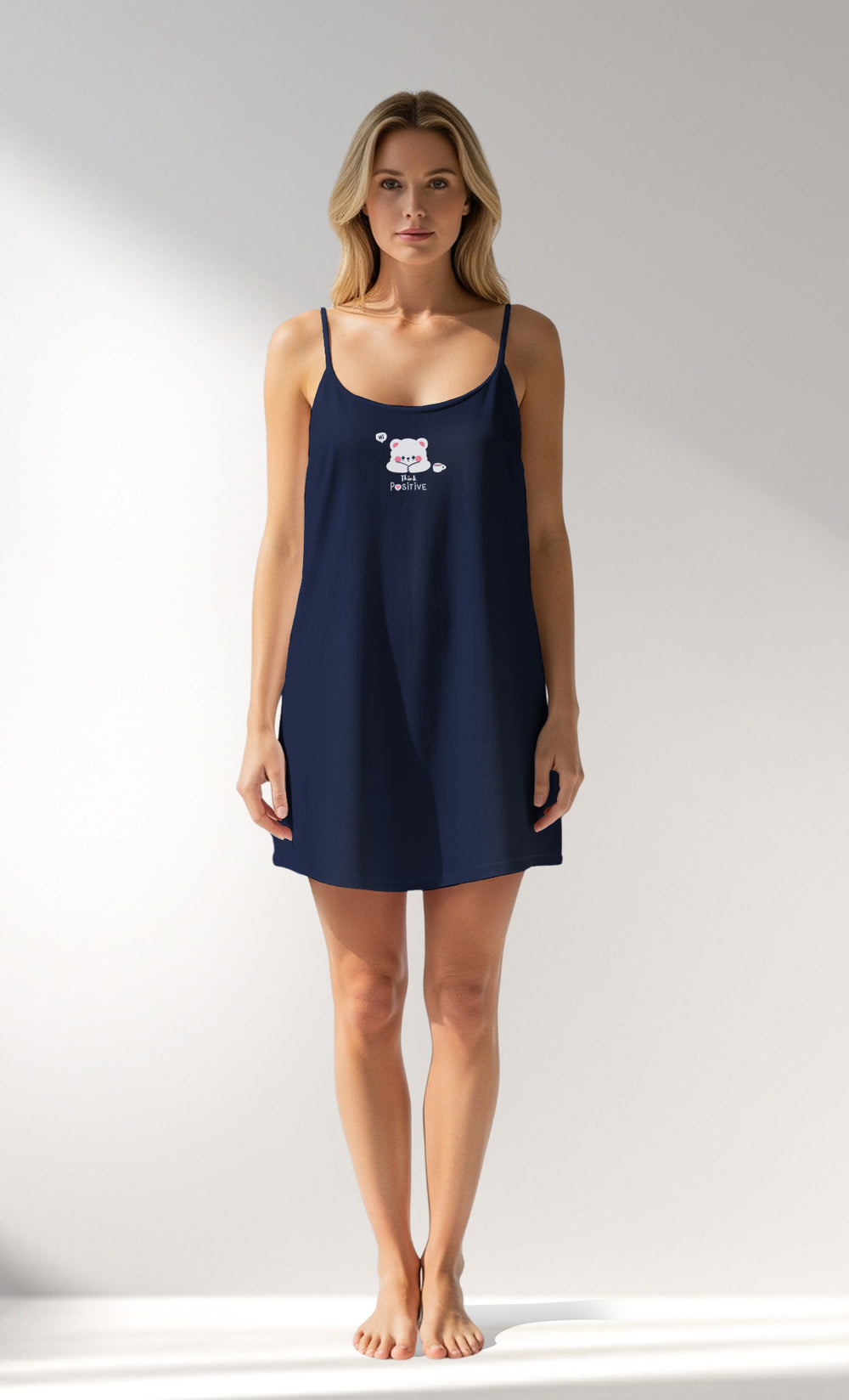 Woman Supreme MidnightBear Thin Strap Tunic - A-19-3925 - Image 1