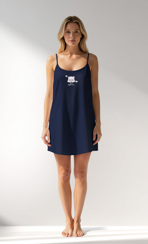 Woman Supreme MidnightBear Thin Strap Tunic - A-19-3925 - Image 1