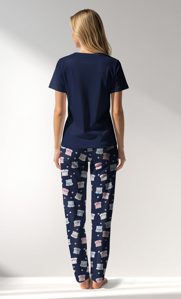 Woman Supreme MidnightBear Pyjama Set - A-19-3925 - Image 3