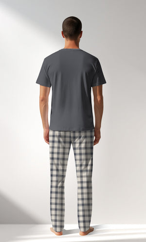 Man Supreme GoodLuck Pyjama Set - A-18-4006 - Image 3