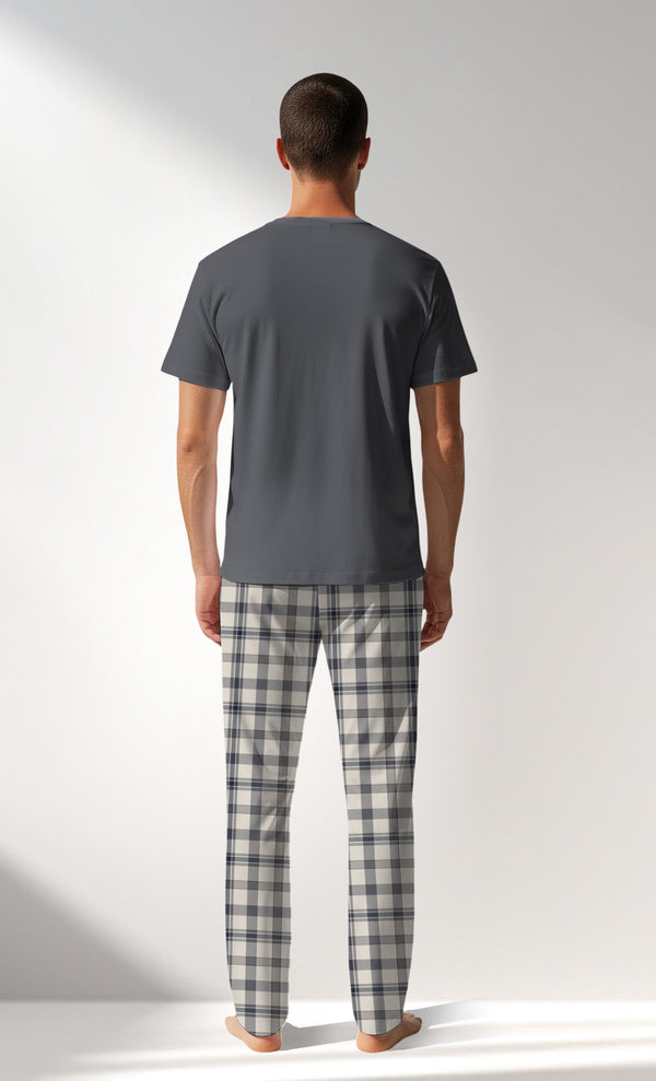 Man Supreme GoodLuck Pyjama Set - A-18-4006 - Image 3