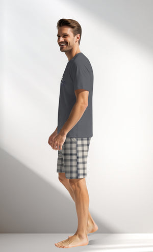 Man Supreme GoodLuck Short Set - A-18-4006 - Image 2