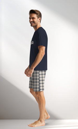 Man Supreme GoodLuck Short Set - B-19-4025 - Image 2