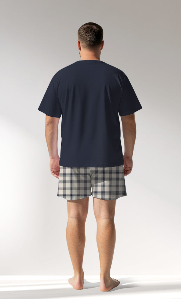 Man Supreme GoodLuck Big Size Short Set - B-19-4025 - Image 3