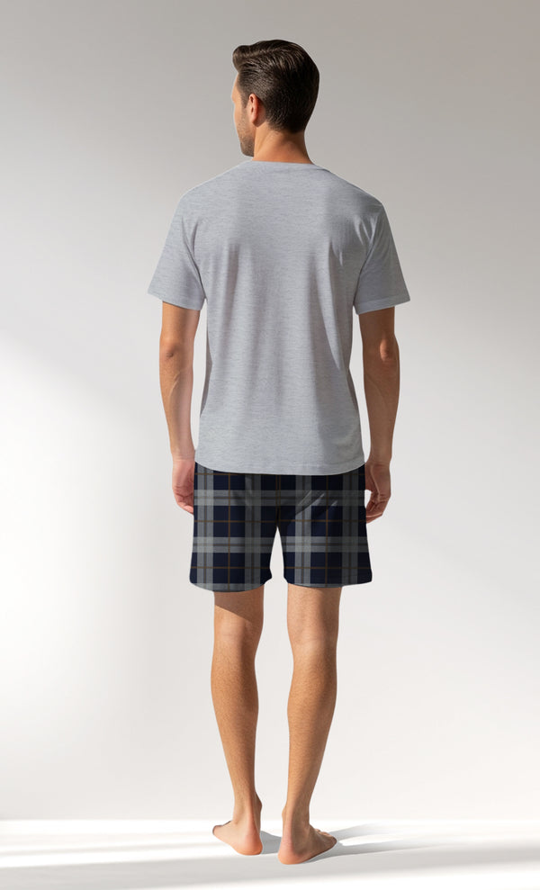 Man Supreme PacificSoul V Neck Short Set - B-G-0 - Image 3