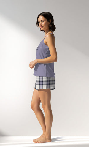 Woman Supreme BornToBe Thin Strap Short Set - A-16-3812 - Image 2