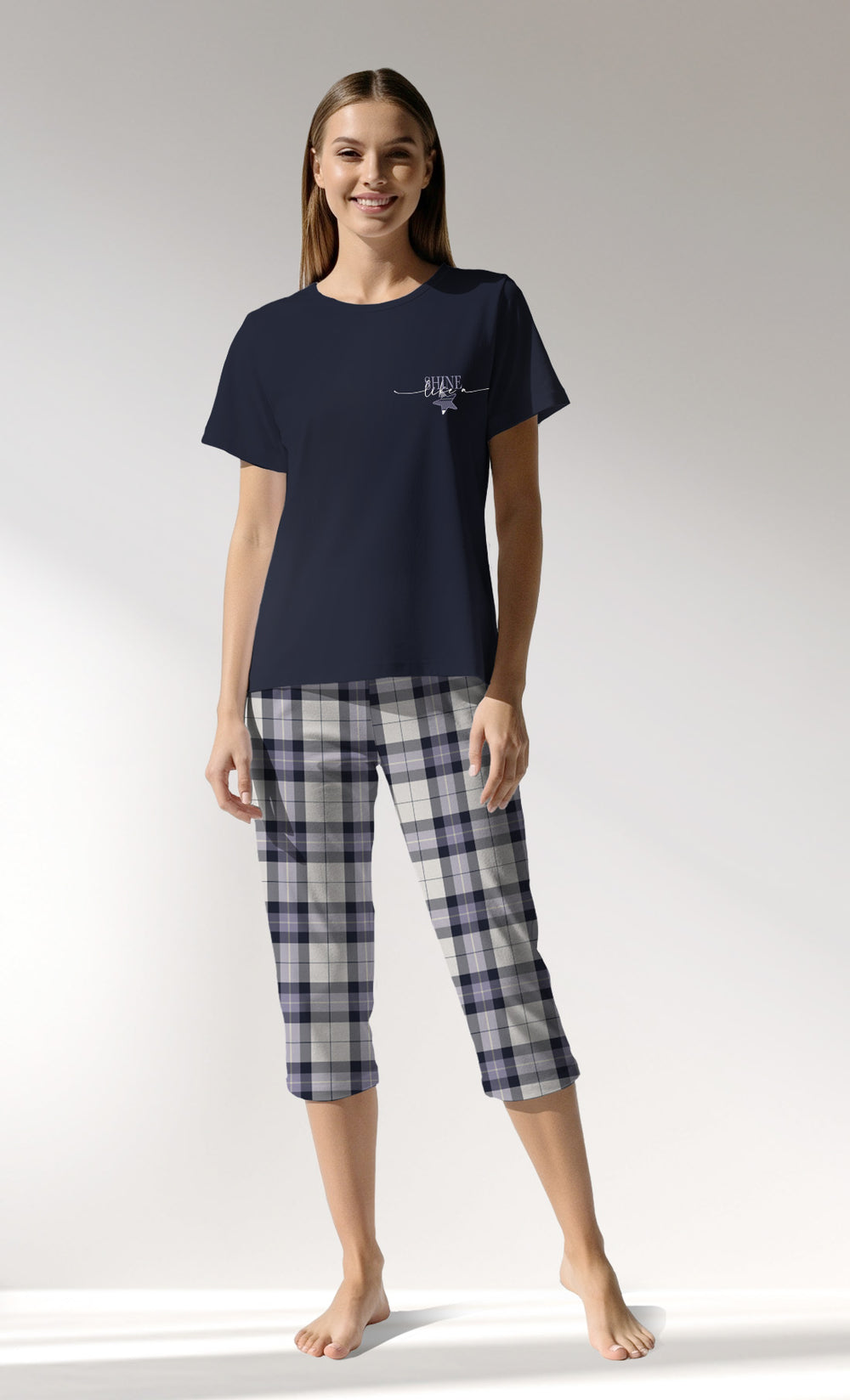 Woman Supreme BornToBe Capri Set - A-16-3812 - Image 1