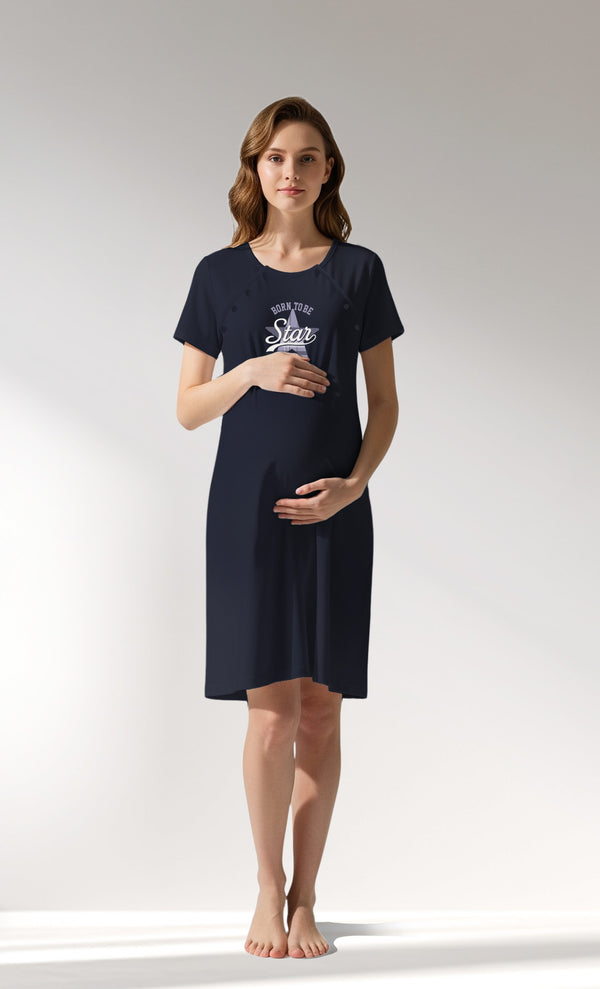 Woman Supreme BornToBe Pregnant Tunic - B-19-3921 - Image 1