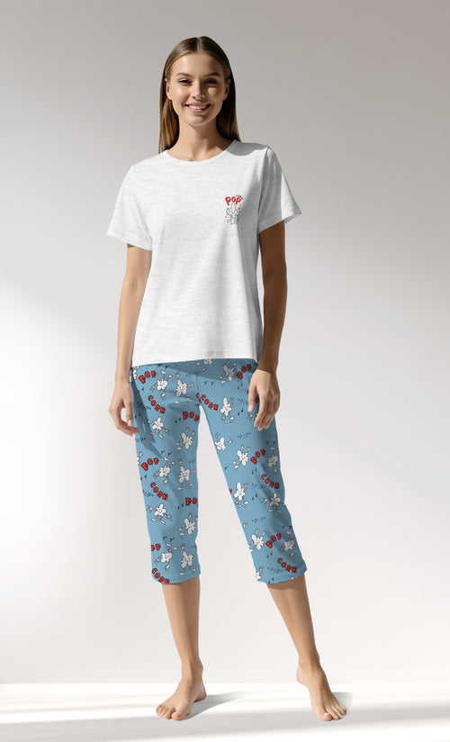 Woman Supreme Popcorn Capri Set - A-KAR MELANJ - Image 1