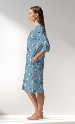 Woman Supreme Popcorn Home Dress - B-ROTASYON - Image 2