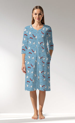 Woman Supreme Popcorn Home Dress - B-ROTASYON - Image 1