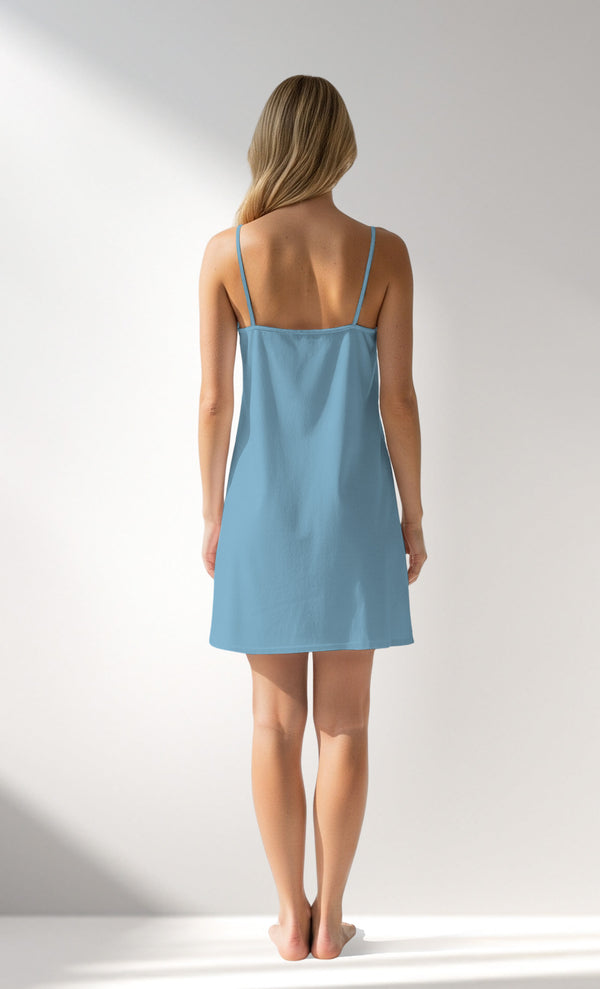 Woman Supreme Popcorn Thin Strap Tunic - B-14-4318 - Image 3