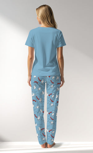 Woman Supreme Popcorn Pyjama Set - B-14-4318 - Image 3