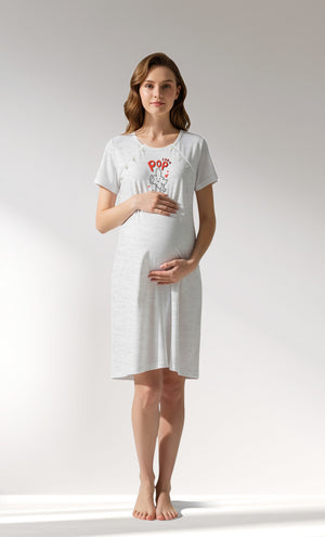 Woman Supreme Popcorn Pregnant Tunic - A-KAR MELANJ - Image 1