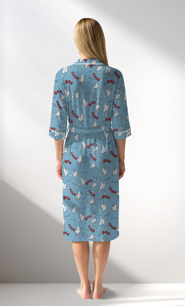 Woman Supreme Popcorn Dressing Gown - ROTASYON - Image 3