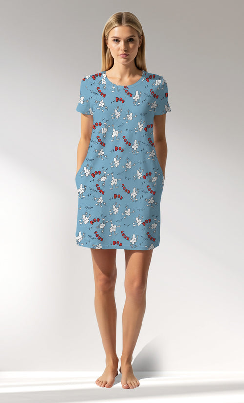 Woman Supreme Popcorn Pocket Detail Tunic - ROTASYON - Image 1