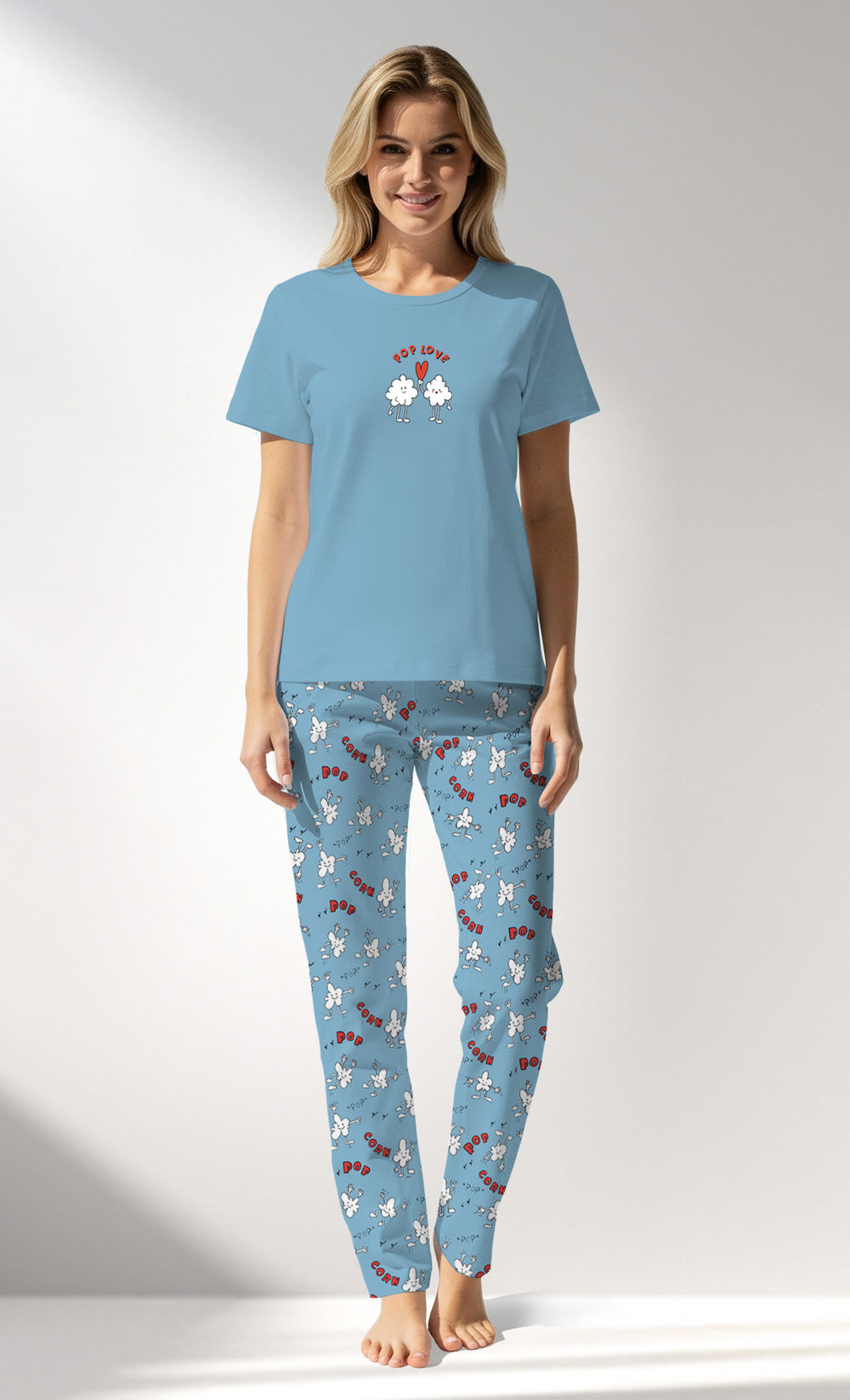 Woman Supreme PopcornLove Pyjama Set - 14-4318 - Image 1