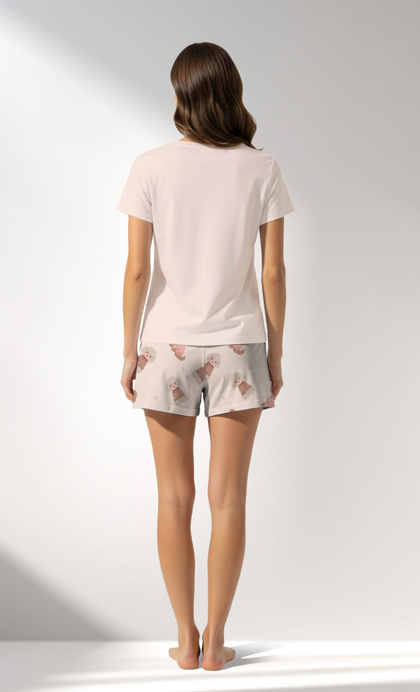 Woman Supreme Puppypo Short Set - ZEMIN - Image 3