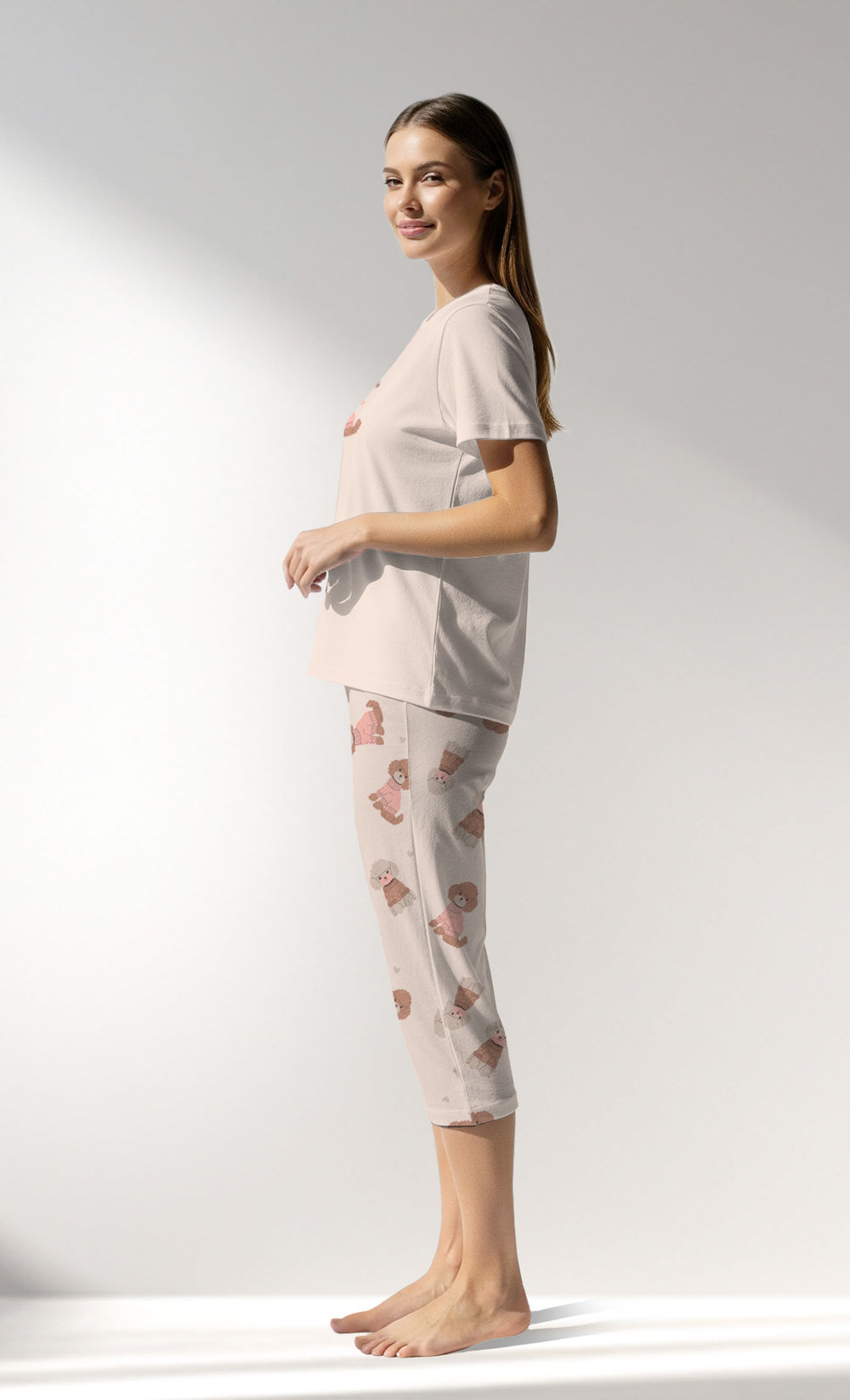 Woman Supreme Puppypo Capri Set - ZEMIN - Image 1