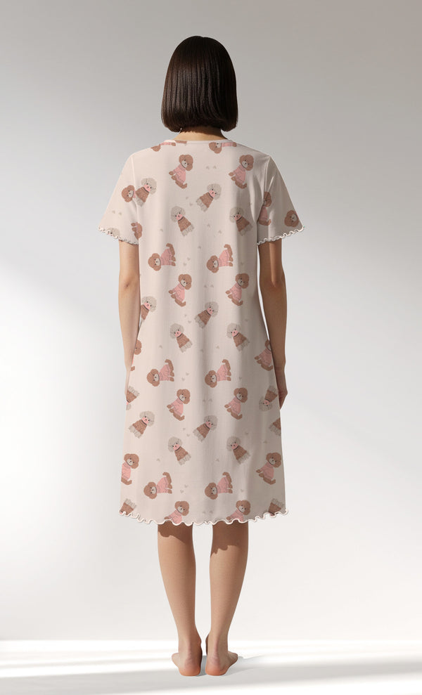 Woman Supreme Puppypo Short Sleeve Tunic - ROTASYON - Image 3