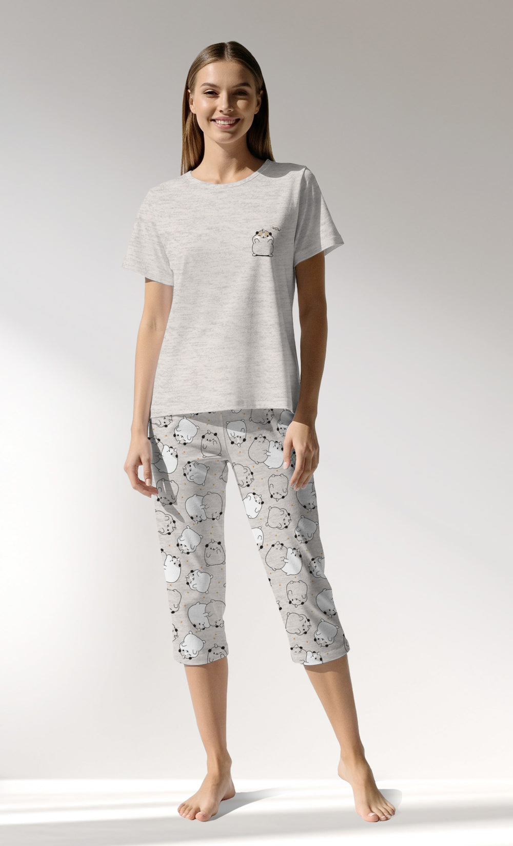 Woman Supreme Cheeks Capri Set - AHF0 - Image 1